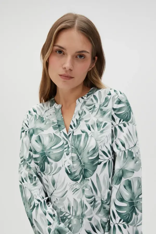 Marisse Marisse Women's Shirt L-Ko-4604 Olive