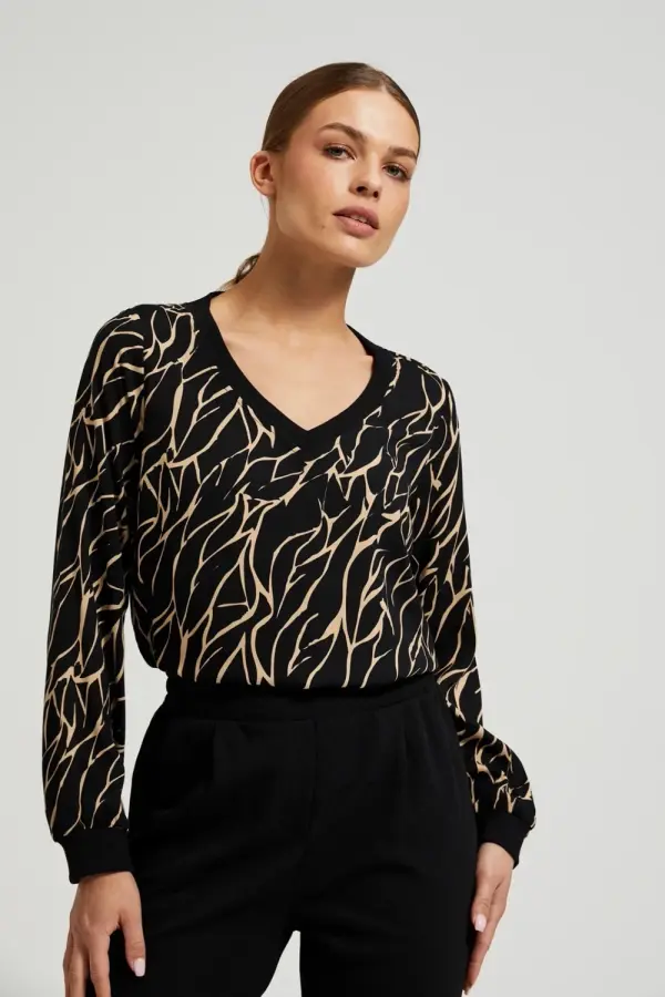 Marisse Marisse Women's Shirt Z-Ko-4504 Black