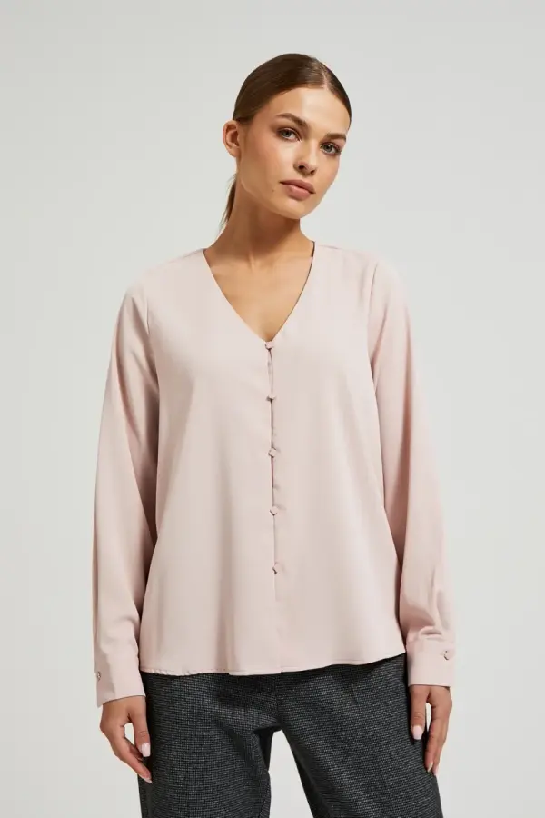 Marisse Marisse Women's Shirt Z-Ko-4508 Pink
