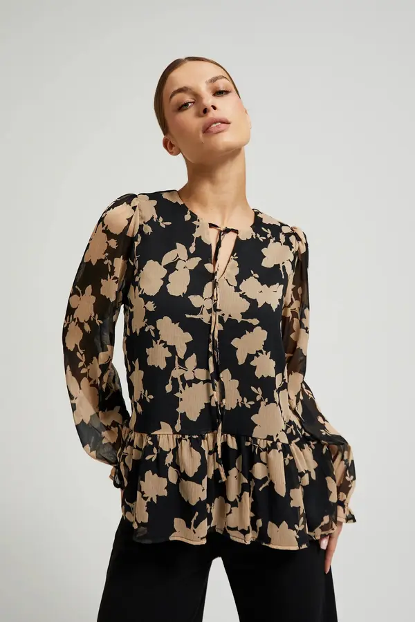 Marisse Marisse Women's Shirt Z-Ko-4519 Black