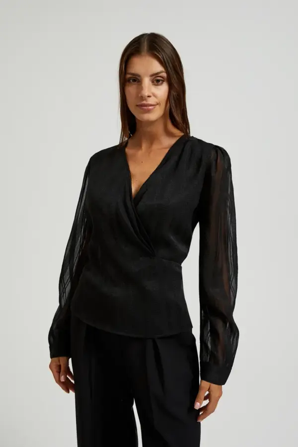 Marisse Marisse Women's Shirt Z-Ko-4542 Black