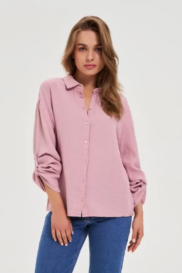 Marisse Marisse WOMEN'S SHIRT Z-KO-4800 L.PINK