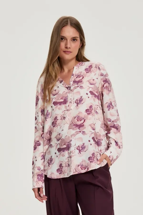 Marisse Marisse WOMEN'S SHIRT Z-KO-4803 OFF WHITE