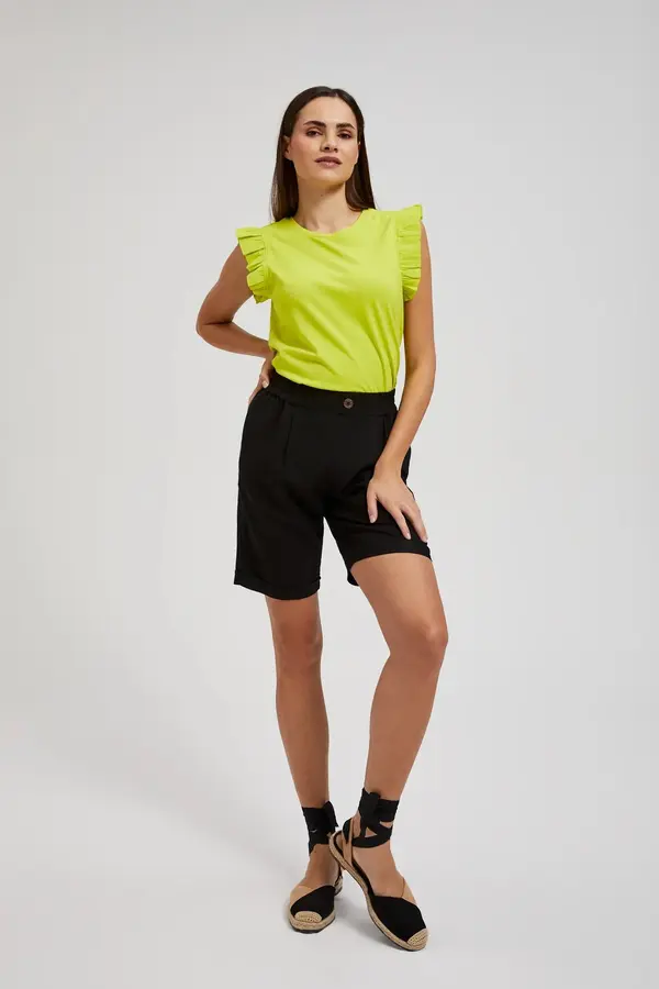 Marisse Marisse Women's Shorts L-Sh-4316 Black