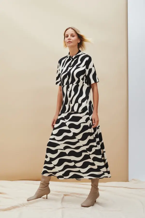 Marisse Marisse Women's Skirt L-Sc-4603 Black