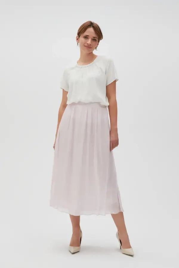 Marisse Marisse Women's Skirt L-Sc-4604 L.Pink