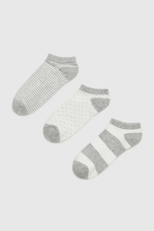 Marisse Marisse Women's Socks L-Sk-4608 L.Grey