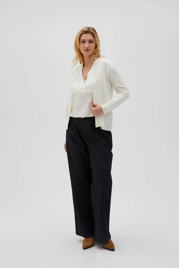 Marisse Marisse Women's Sweater L-Sw-4603 Off White