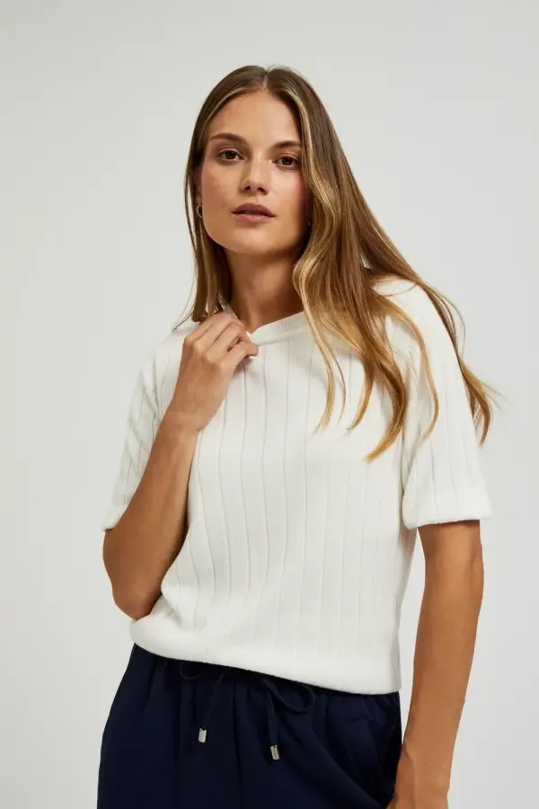 Marisse Marisse Women's Sweater Z-Sw-4535 Off White