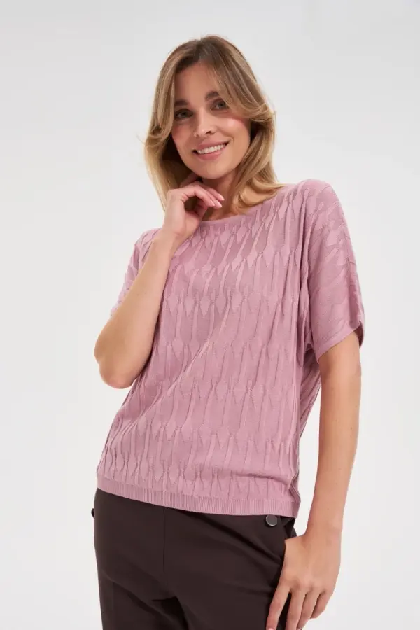 Marisse Marisse WOMEN'S SWEATER Z-SW-4803 L.PINK