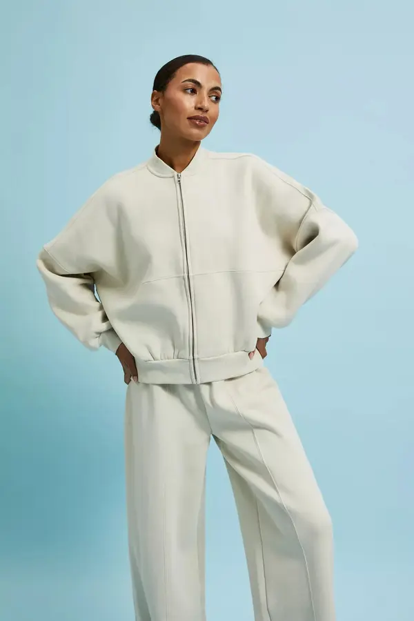 Marisse Marisse Women's Sweatshirt L-Bl-4315 L.Beige