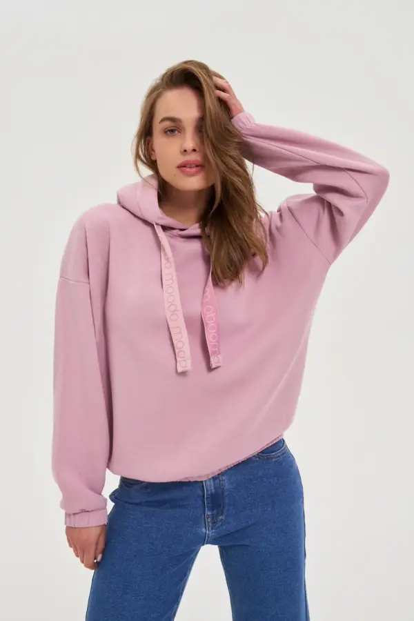 Marisse Marisse WOMEN'S SWEATSHIRT Z-BL-4812 L.PINK