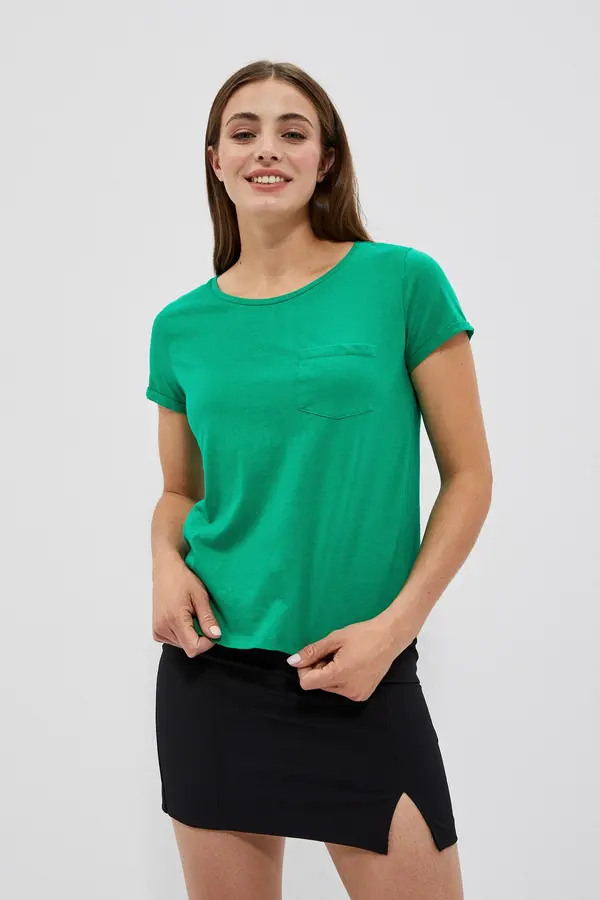 Marisse Marisse Women's T-Shirt L-Ts-4050 Green