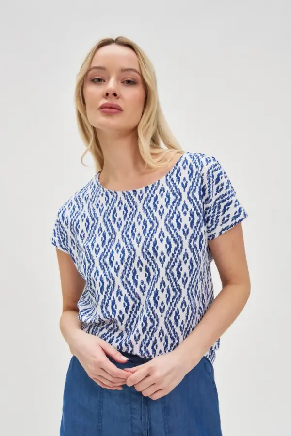 Marisse Marisse Women's T-Shirt L-Ts-4712 White