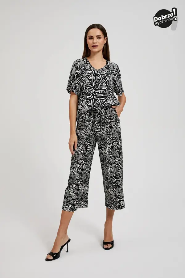 Marisse Marisse Women's Trousers L-Sp-4338 Black