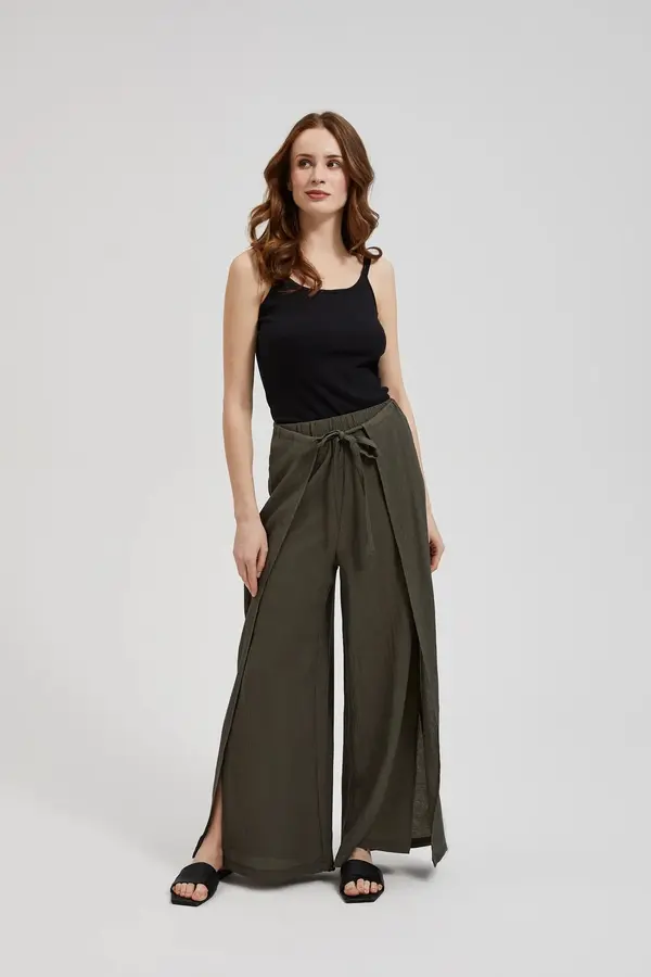 Marisse Marisse Women's Trousers L-Sp-4342 D.Olive