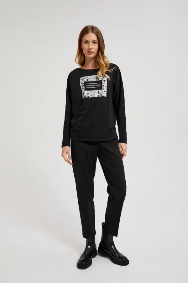 Marisse Marisse Women's Trousers Z-Sp-4513 Black