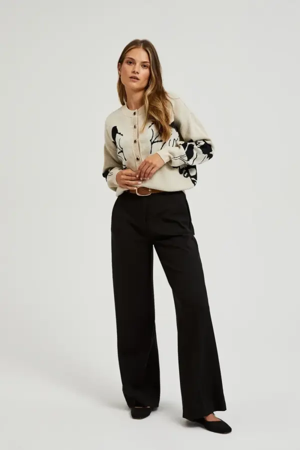 Marisse Marisse Women's Trousers Z-Sp-4527 Black