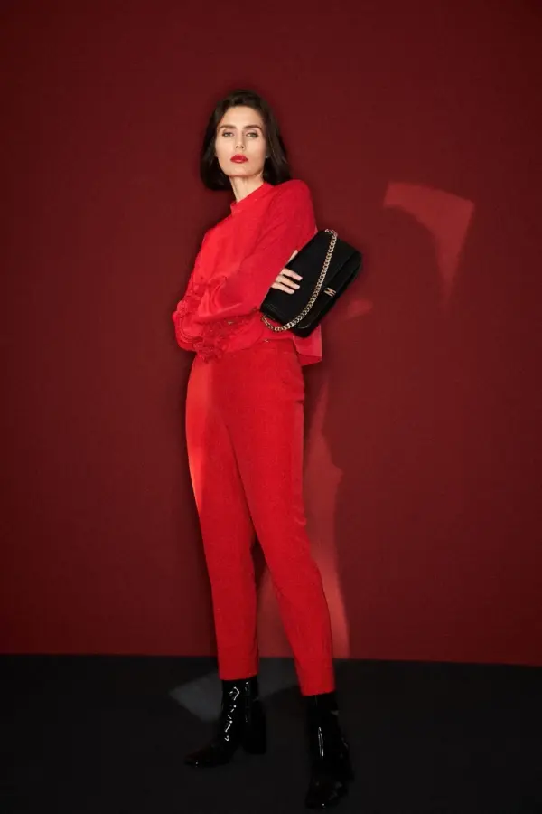 Marisse Marisse Women's Trousers Z-Sp-4528 Red