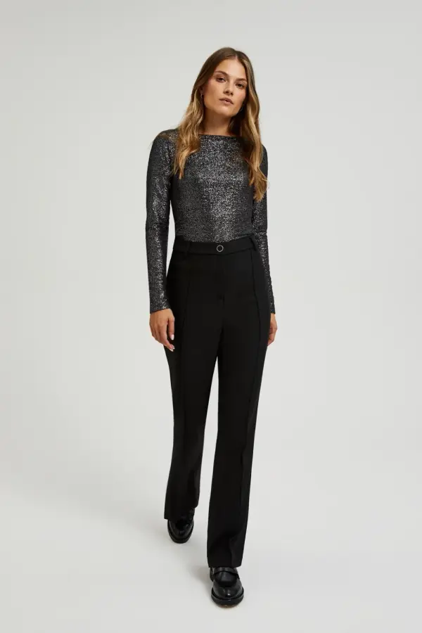 Marisse Marisse Women's Trousers Z-Sp-4532 Black