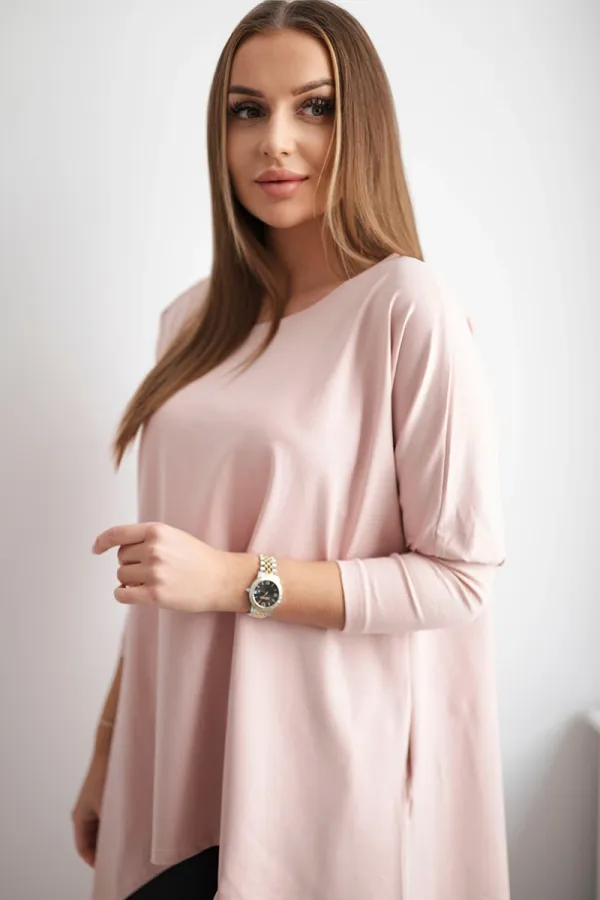 Kesi marka niezdefiniowana Blouse oversize dark powdered pink