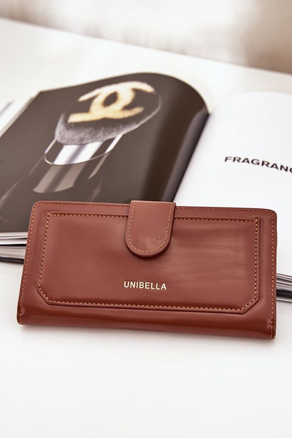 marka niezdefiniowana marka niezdefiniowana Brown Eco Leather Women's Wallet Kalinessa