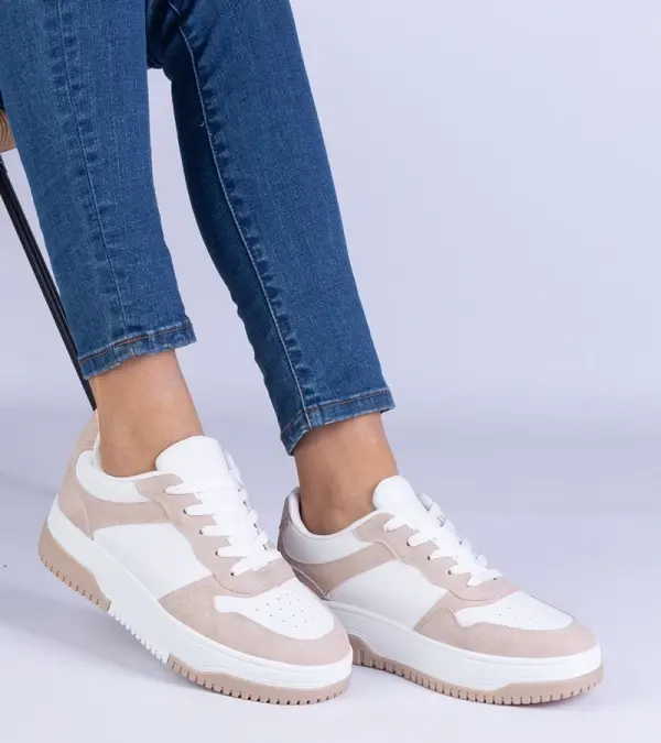 D/CEO marka niezdefiniowana Brown sneakers with a thick sole Undina