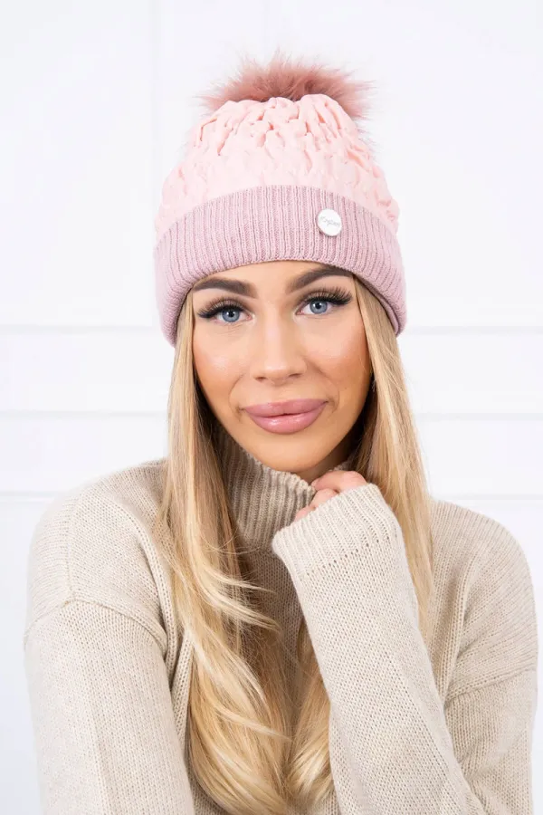 Kesi marka niezdefiniowana Cap K160 powdered pink