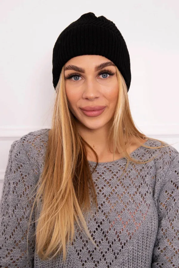 Kesi marka niezdefiniowana Cap thin Oliwia K252 black