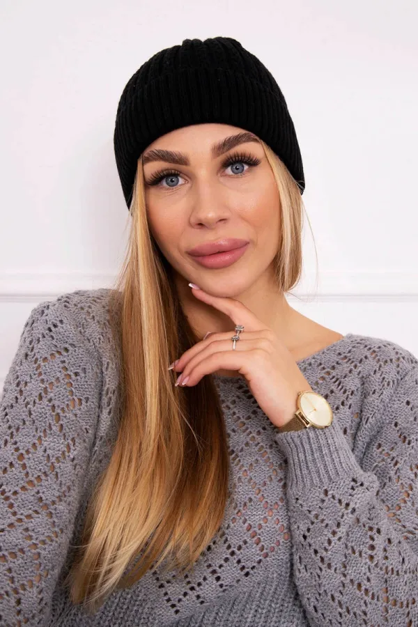 Kesi marka niezdefiniowana Cap thin Weronika K249 black