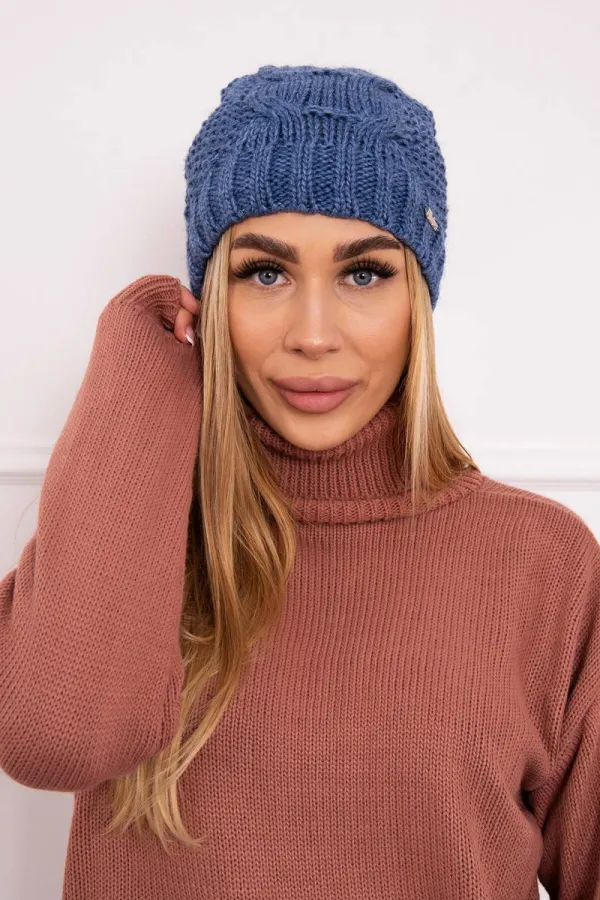 Kesi marka niezdefiniowana Cap with fleece Karolina K243 jeans