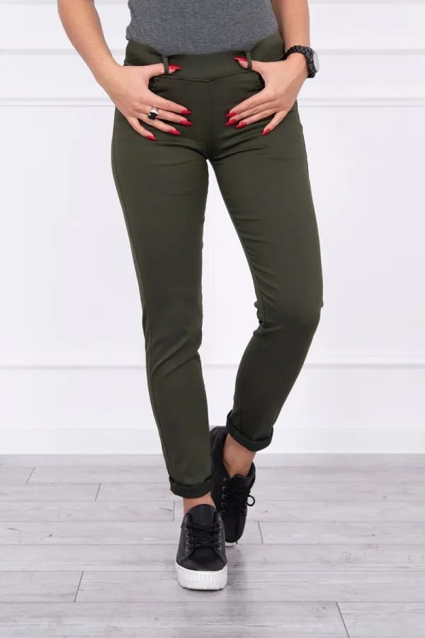 Kesi marka niezdefiniowana Colorful jeans khaki