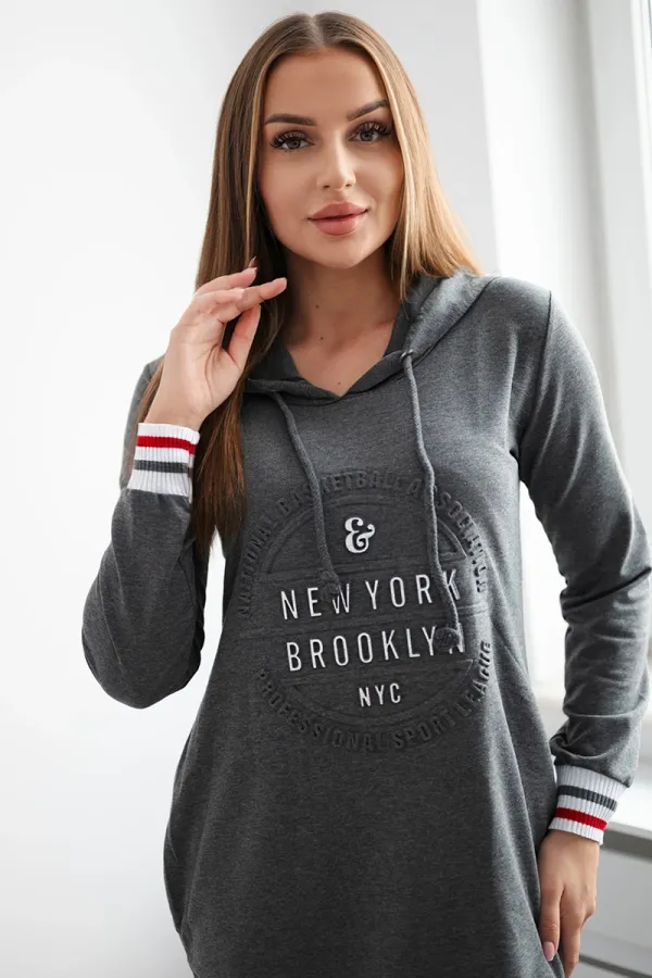 Kesi marka niezdefiniowana Dress Brooklyn graphite melange