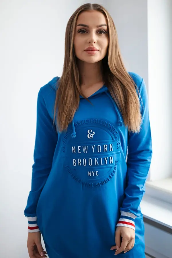 Kesi marka niezdefiniowana Dress Brooklyn mauve-blue