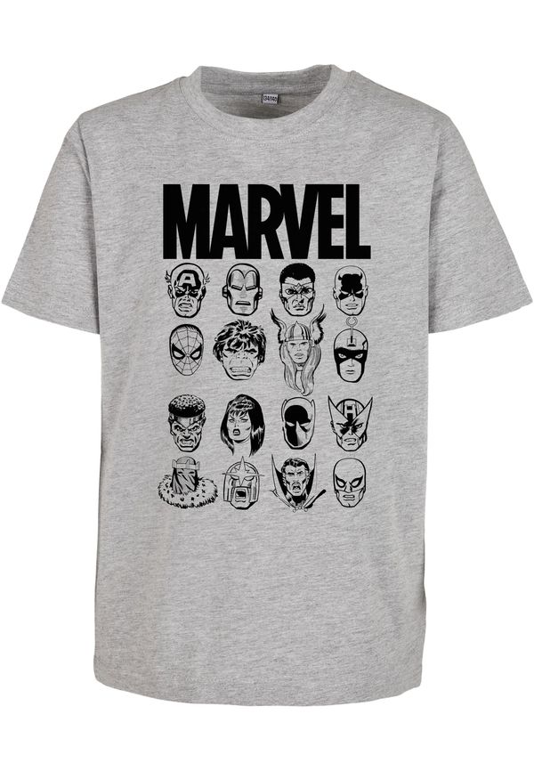 MT Kids Marvel Crew Children's T-Shirt Heather Grey