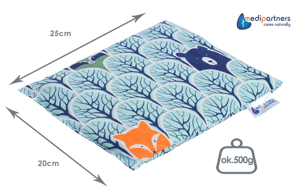 Medi Partners Medi Partners Cherry kernel thermophore - Raccoon in the forest