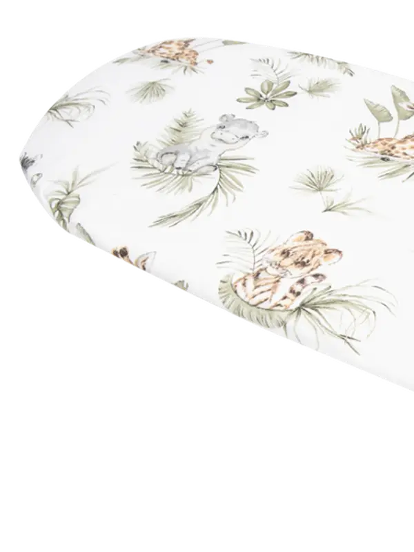 Medi Partners Medi Partners Fitted sheet for a stroller – cotton – Safari