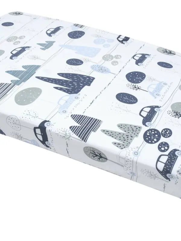 Medi Partners Medi Partners Fitted sheet for bed 120x60 – cotton – Retro cars