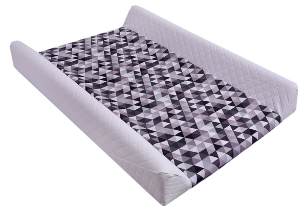 Medi Partners Medi Partners Sheet / changing table cover – cotton – Gray triangles