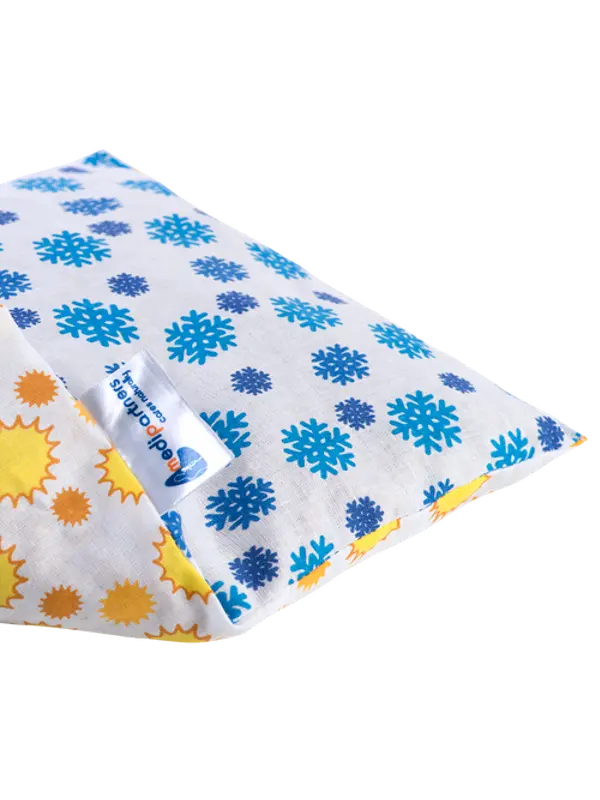 Medi Partners Medi Partners Thermofor with cherry seeds - Snowflakes sunflowers