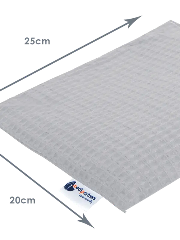 Medi Partners Medi Partners Thermofor with cherry seeds (Wafel) - Gray