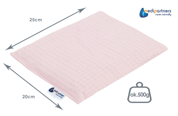 Medi Partners Medi Partners Thermoform with cherry seeds (Wafel) - Light pink