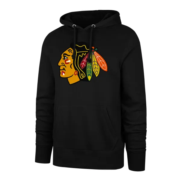 47 Brand Men's 47 Brand NHL Chicago Blackhawks Imprint '47 BURNSIDE Hood