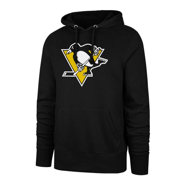 47 Brand Men's 47 Brand NHL Pittsburgh Penguins Imprint '47 BURNSIDE Hood
