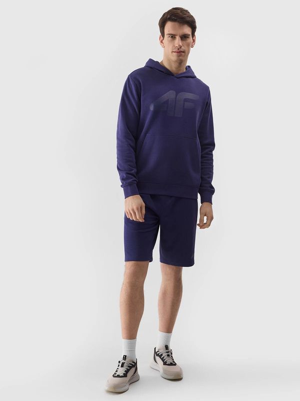 4F Men's 4F Sweat Shorts - Navy Blue