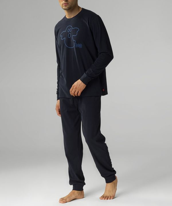 Atlantic Men's Atlantic Pajamas - Navy Blue