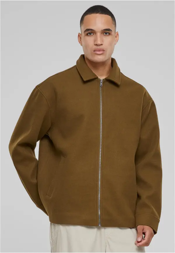 Urban Classics Men's Basic Blouson Jacket Olive