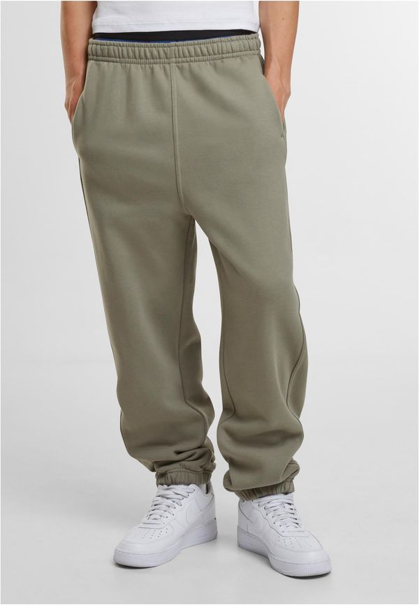 Urban Classics Men's basic sweatpants green