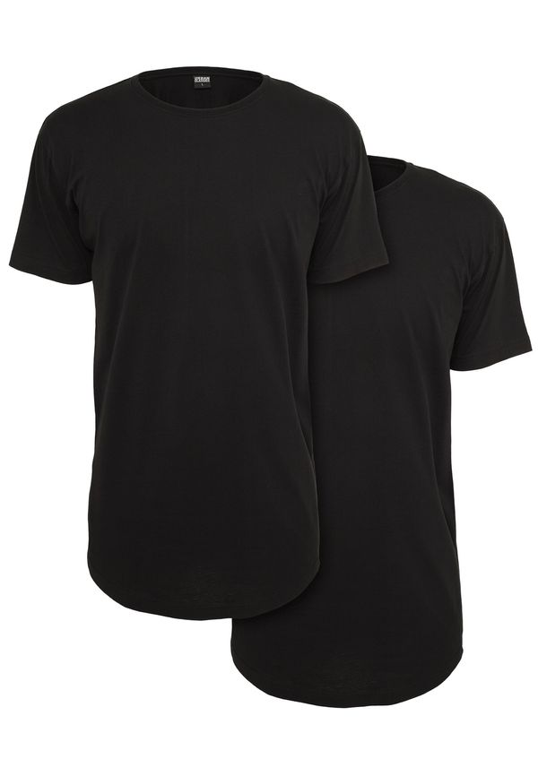 Urban Classics Men's Basic T-Shirt 2-Pack Black