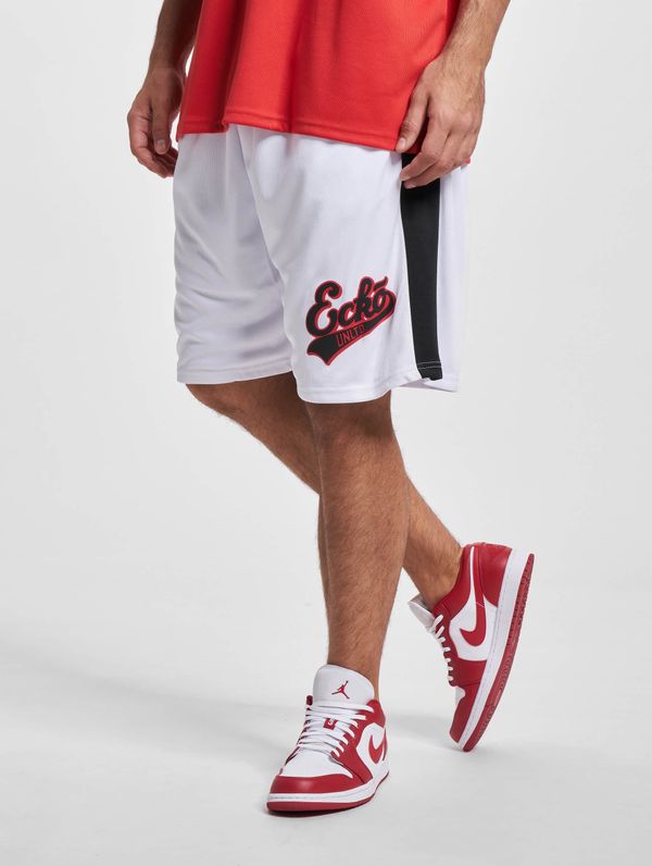 Ecko Unltd. Men's BBball Shorts White